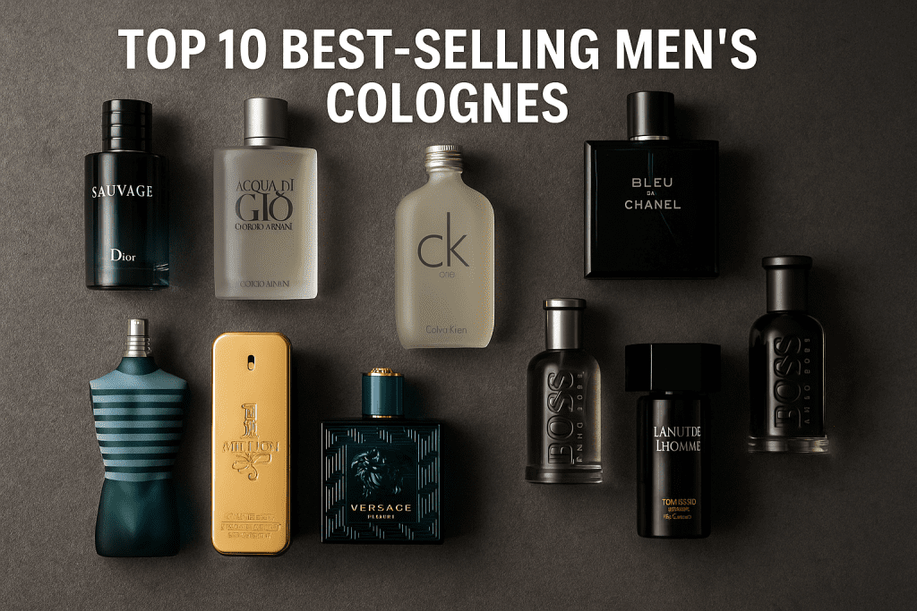 Top 10 best-selling men’s colognes