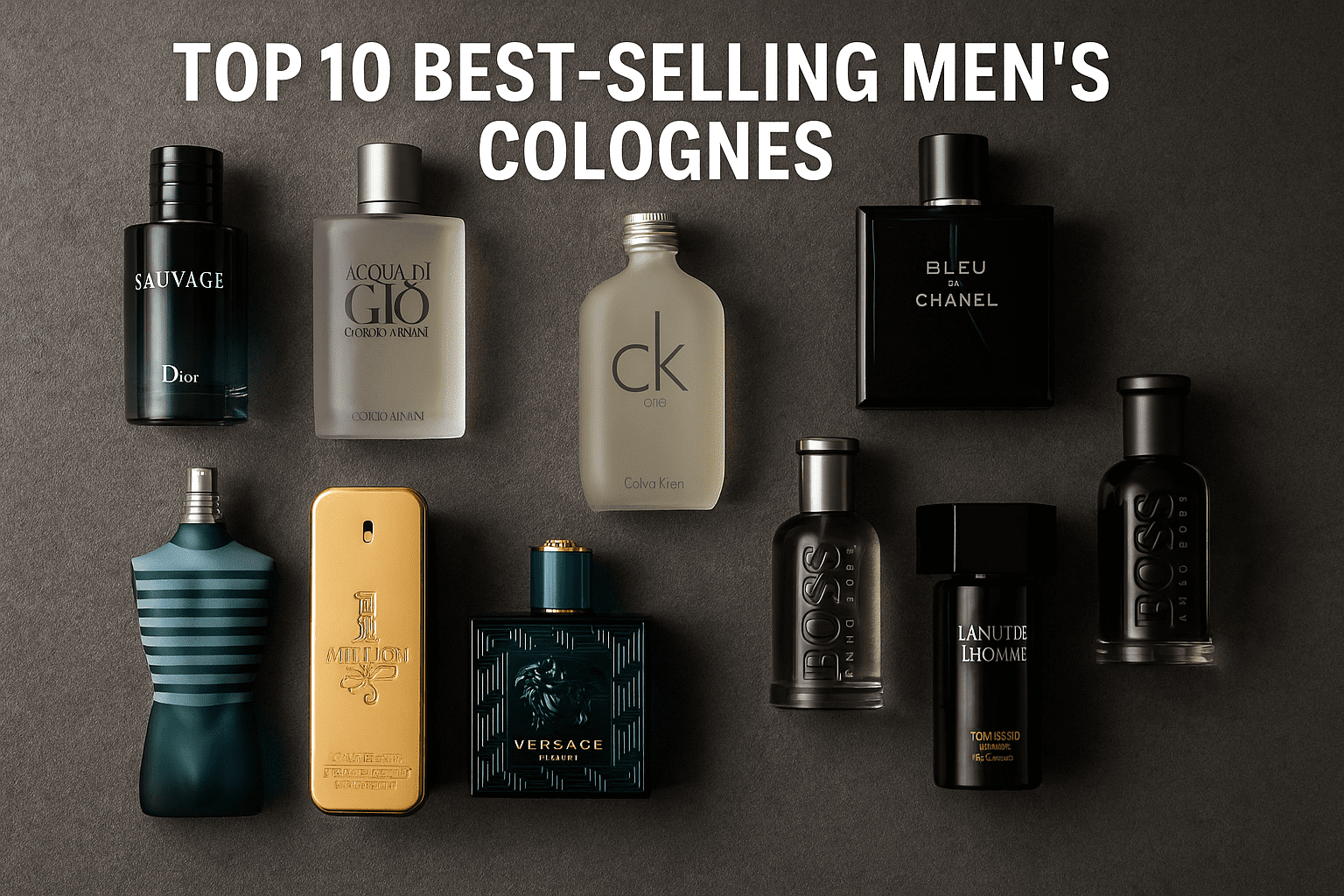 Top 10 Best-Selling Men’s Colognes of All Time – PerfumesLA
